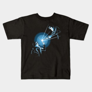 Barty vs Doctor Kids T-Shirt